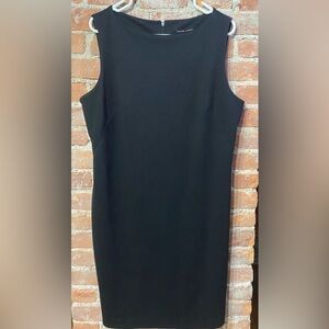 NY & Co Elegant Black Sleeveless Dress Classic Design and A Line Fit Versatile